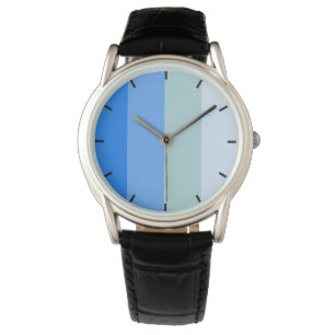 Montre Bandes bleues cool