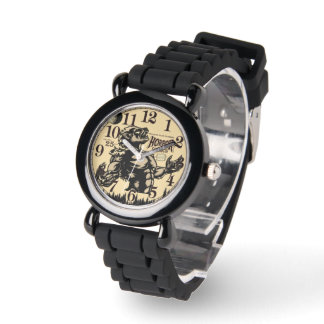 Montre 'Bandes Dessinées d'Horreur' Classique