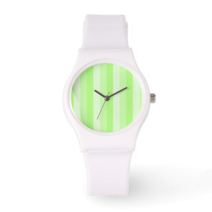 Montre Bandes vertes