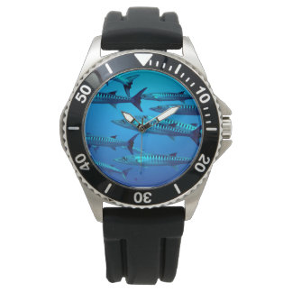 MONTRE BARRACUDA. POISSON DANGEREUX.