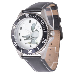 Montre Barre Bleue Berliner Tumbler Pigeon