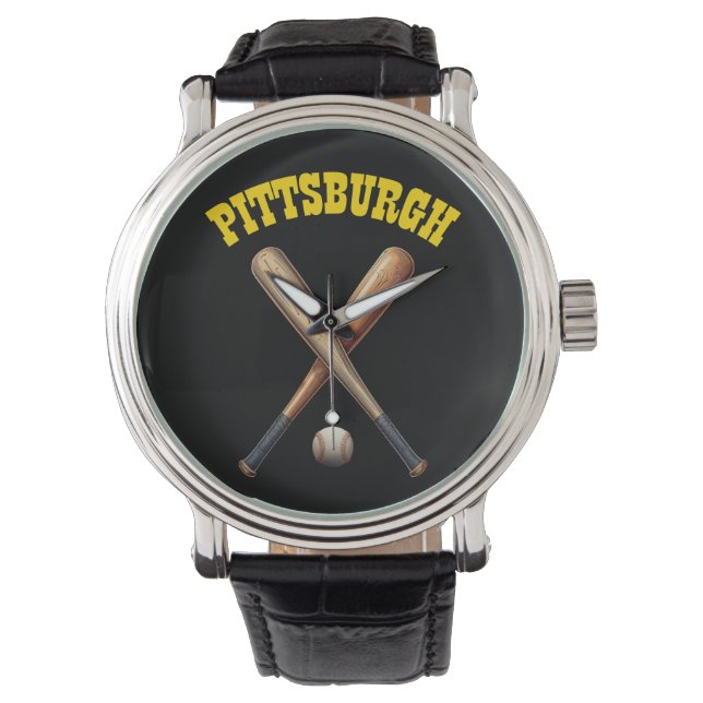 Montre Baseball de Pittsburgh (devant)
