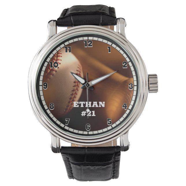Montre Baseball personnalisé (devant)
