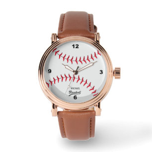 Montre Baseball Personnalisé Nom Watch