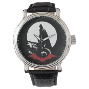 Montre Batman Motorcycle Silhouette