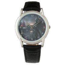 Batman regarde la ville