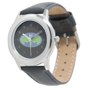 Montre Batman   Symbole pourpre et vert