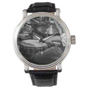 Montre Batteur au travail
