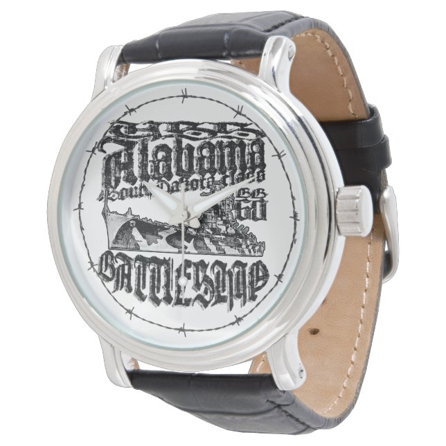 Montre Battleship Alabama eWatch (Incliné)