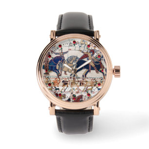 MONTRE BAYEUX TAPESTRY 1066 NORMAN KNIGHTS AND ARCHERS