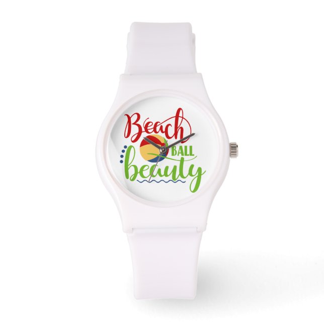 Montre Beach Ball Beauté Summer Watch (Recto)