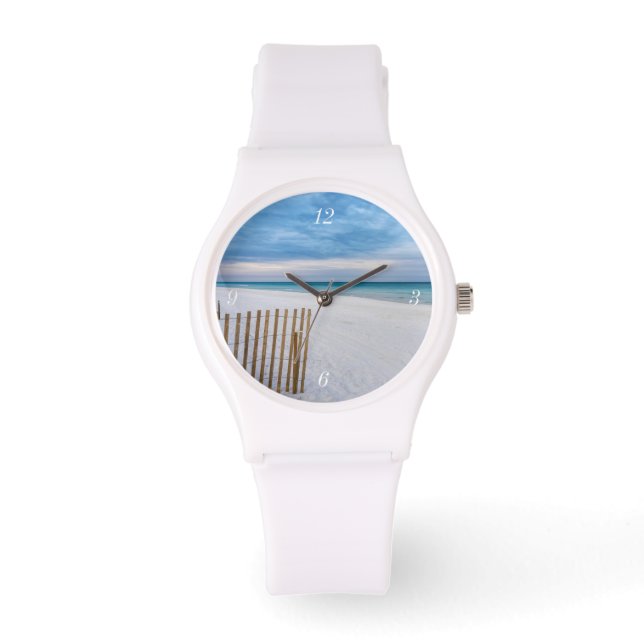 Montre Beach Fence Morning Destin Floride SportWatch (Recto)