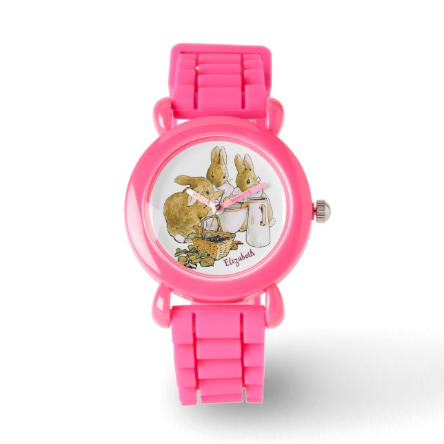 Montre Beatrix Potter lapins Filles (Recto)