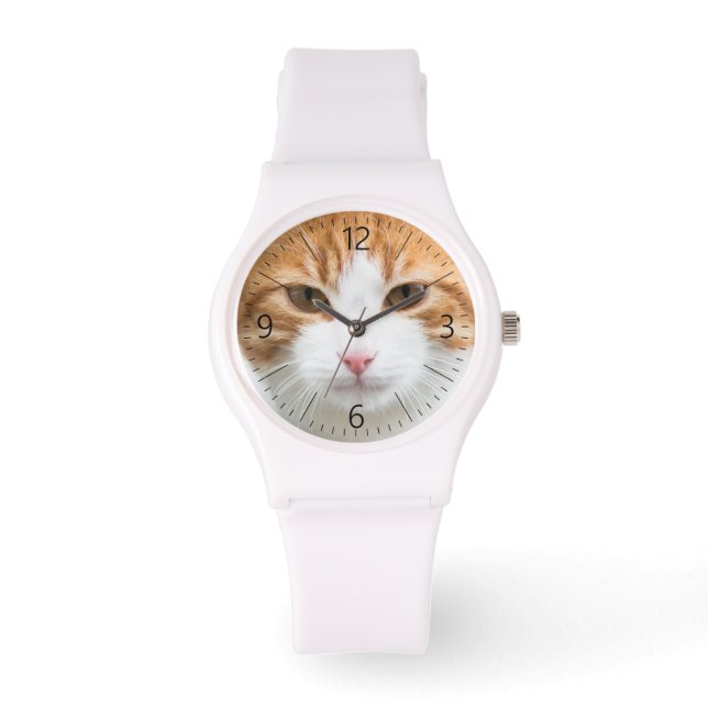 Montre Beau chat rouge (Recto)
