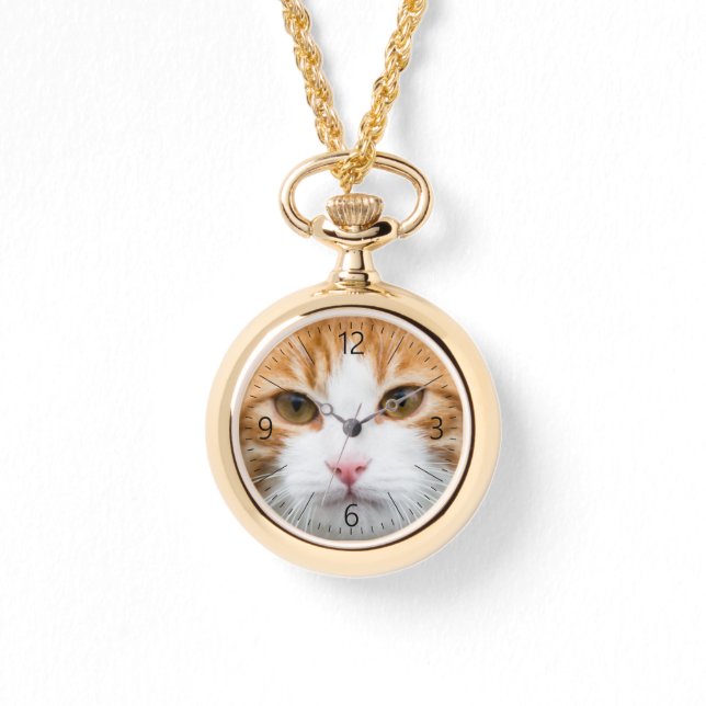 Montre Beau chat rouge (Recto)
