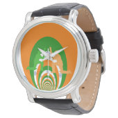 Montre Beau cricket Inde (Incliné)