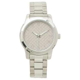 Montre Beau Pastel Delicate Couleur Motif Coeur