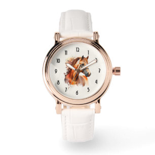 Montre Beau Sorrel Horse Portrait