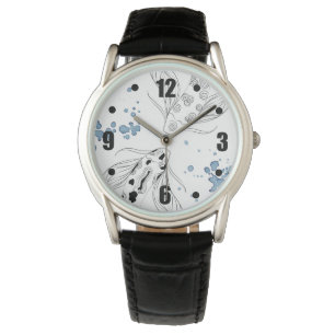 Montre Beautiful Japonais Koi Fish Swimming