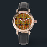 Montre Beautiful Stained Glass Window Pattern<br><div class="desc">Beautiful Stained Glass Window Pattern Watch.  Enjoy!</div>