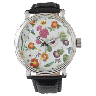 Montre Beautiful Watercolor Botanical
