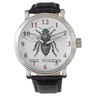 Montre Bee Worker Honey Black Bumblebee