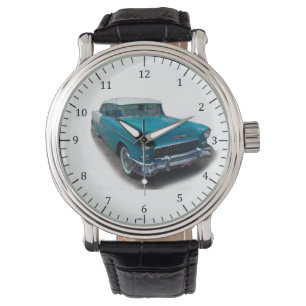 Montre Bel Air bleu/blanc 1955