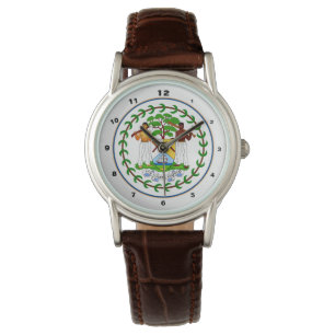 Montre Bélize Flag & Belize fashion / design watch