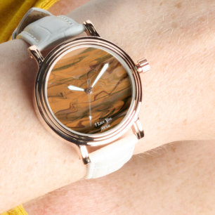 Montre Belle Abstraite Elegant Rose Gold Watch