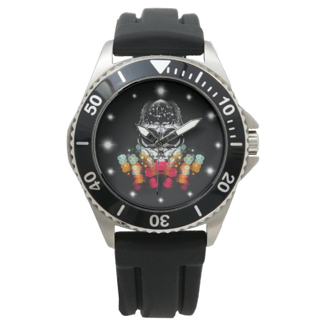 Montre Belle araignée automnale avec Casquette Dewdrop (devant)