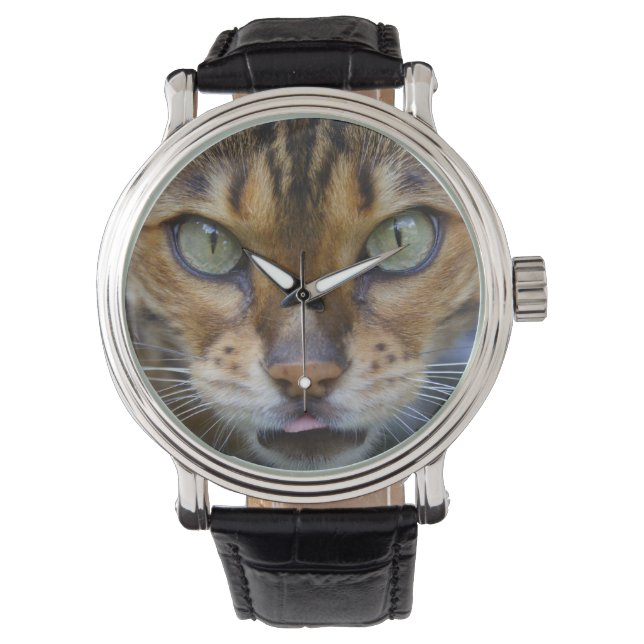 Montre Belle Chat Bengale (devant)
