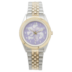 Montre Belle Orchidée Lavande