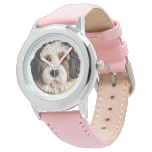 Montre Bernedoodle Chien Inspiré 3D