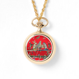 Montre BESTIAIRE MÉDIÉVAL FAISANT DE LA MUSIQUE, Lapin, C