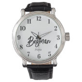 Montre Bestman Black White Mariage (devant)