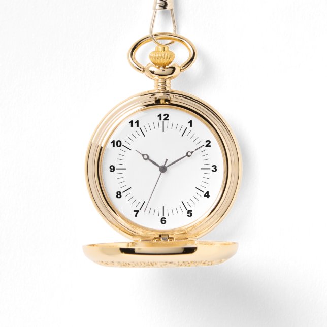 Montre BESTSELLER ! Gold Pocket Watch - ⌚ personnalisée (Recto)