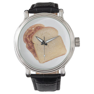Montre Beurre d'arachide et sandwich à gelée