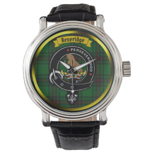 Montre Beveridge Clan Badge & Tartan