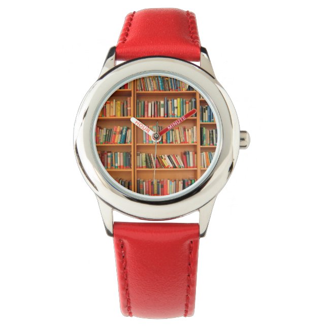 Montre Bibliothèque Livres Librairie Vêtements de livres  (devant)