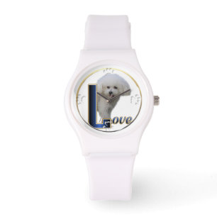 Montre Bichon Frise Dog Art