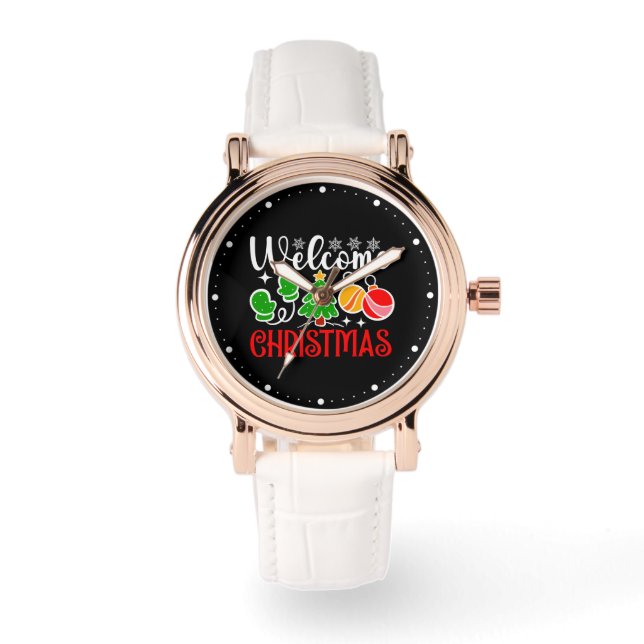 Montre Bienvenue Noël (Recto)