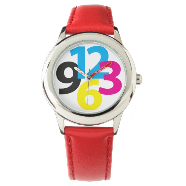 Montre Big Numbers Watch (devant)