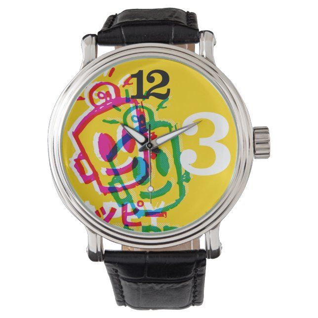 Montre Big Time HAPPY watch (devant)