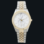 Montre big white music clef<br><div class="desc">music lover watch</div>