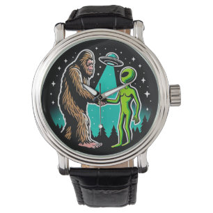 Montre Bigfoot rencontre un Alien