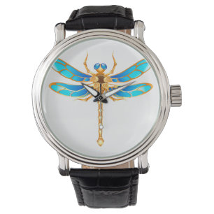 Montre Bijoux en or libellule insecte vip amusant vectori
