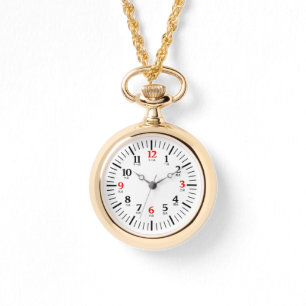 Montre Bilingue Anglais/Chinois Numéral