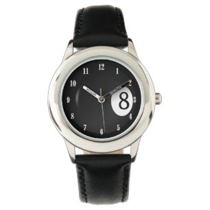 Montre Billard Huit Ball Sports Wrist Watch