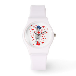Montre Billy Chèvre Et Coeurs