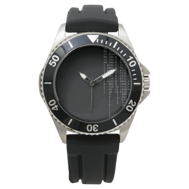 Montre Binary en cascade (devant)